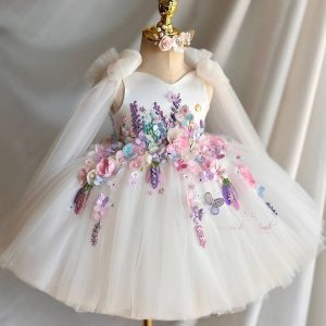 butterfly charm baby dress
